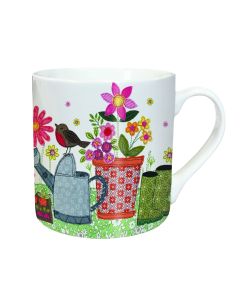 Boxed Mug - Robin & Watering Can