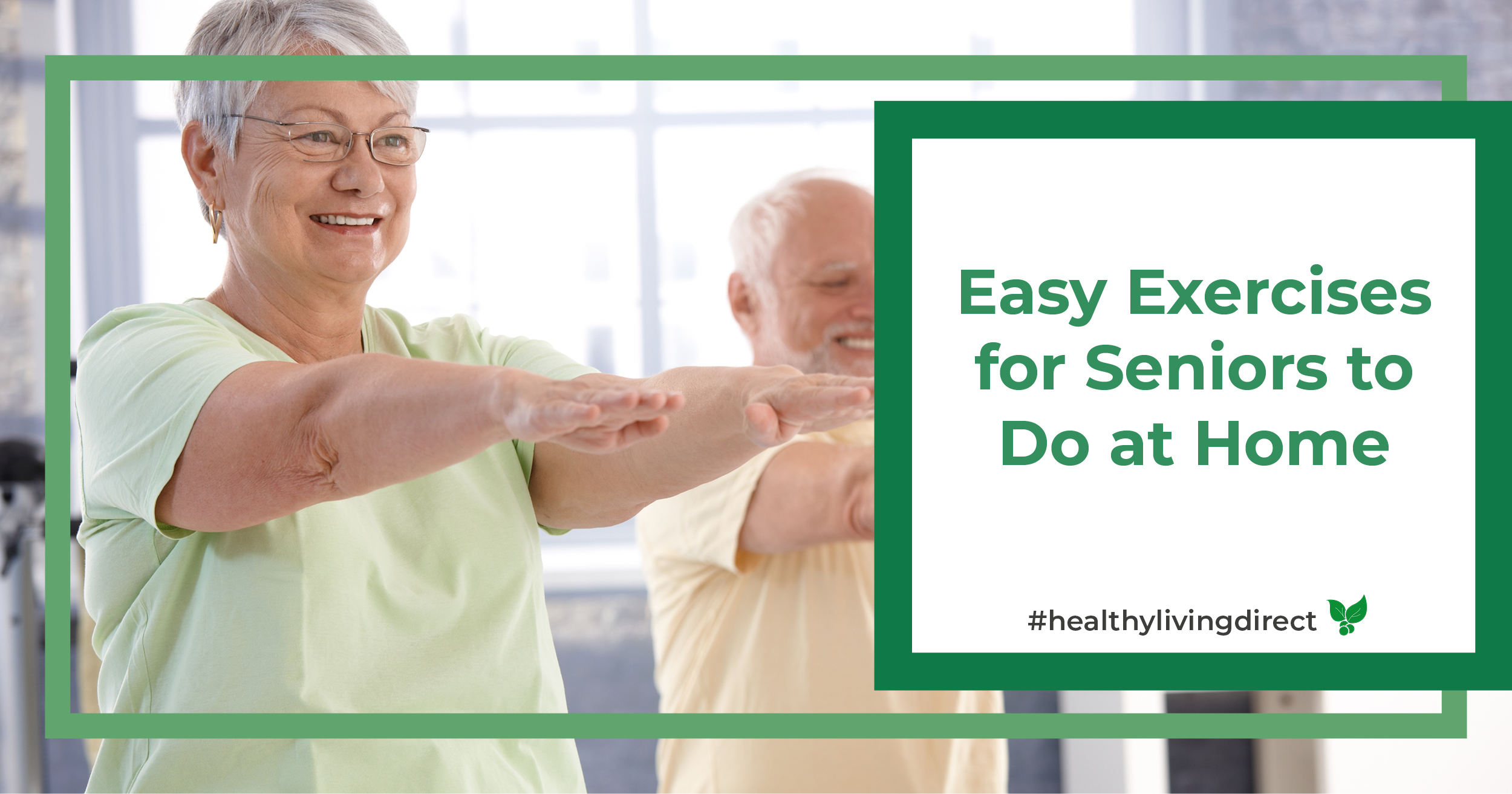 Easy Exercises for Seniors to Do at Home Blog.